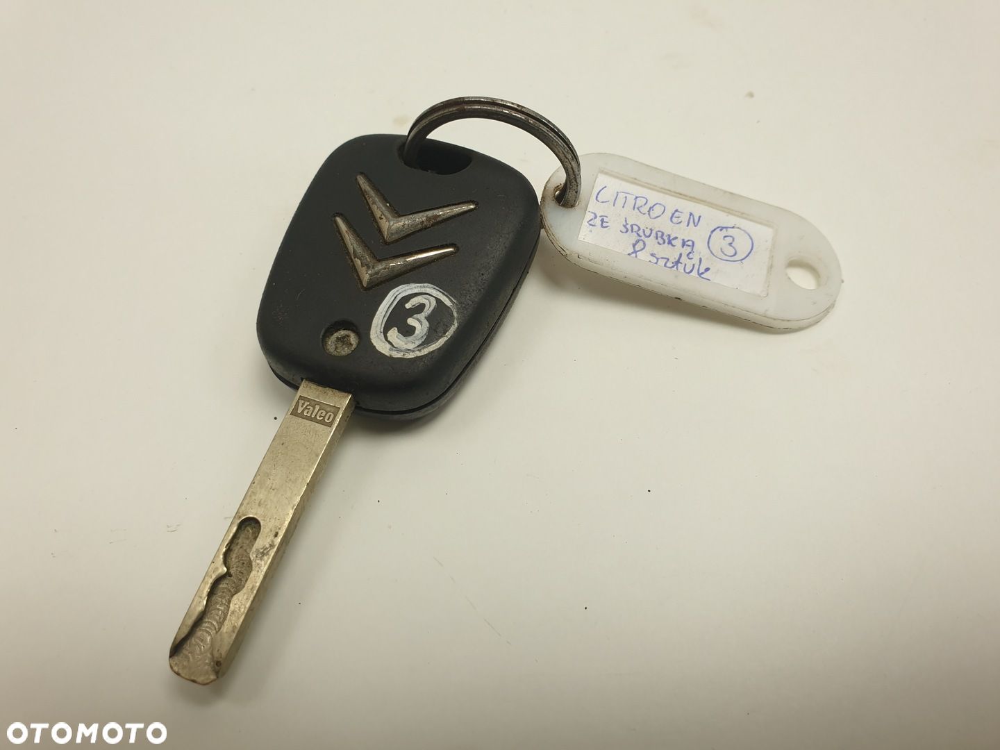 Citroen Berlingo Jumpy Saxo KLUCZYK oryginał - 1
