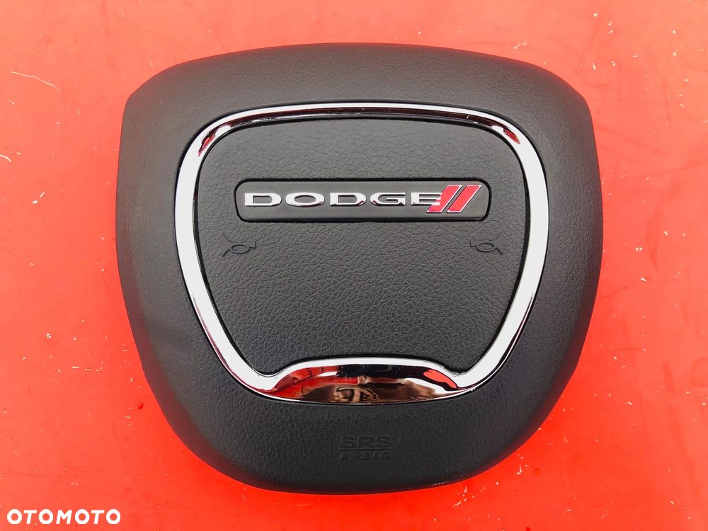 DODGE CHALLENGER SRT8 392 SZYTA SKÓRA CZERWONA NIĆ KONSOLA KOKPIT PULPIT PÓŁKA PARAPET AIR BAG PODUSZKI AIRBAG PASY PAS KURTYNY AIRBAG FOTELA KOLAN Okazja Raz2 !!! - 14