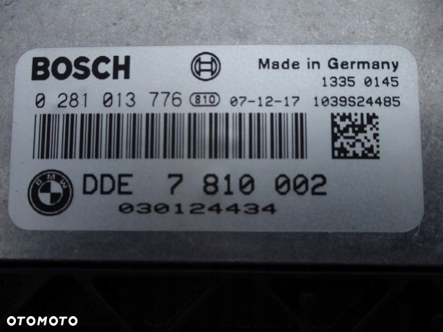 komputer sterownik silnika bmw e81 e82 e87 123d - 2