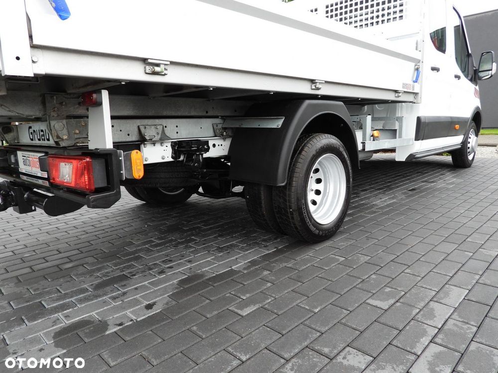 Ford TRANSIT WYWROTKA PODWÓJNA KABINA DOKA 6 MIEJSC TEMPOMAT KLIMATYZACJA BLIŹNIACZE KOŁA  170KM - 17