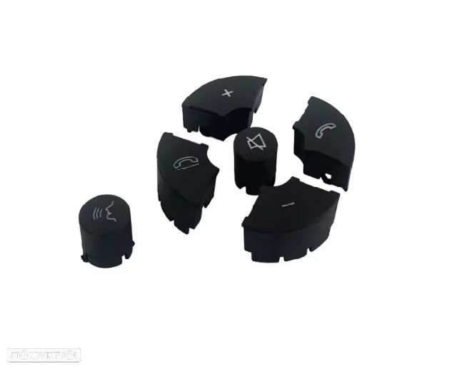 Jogo teclas botões volante Mercedes W204 C204 W207 W212  NOVO - 5