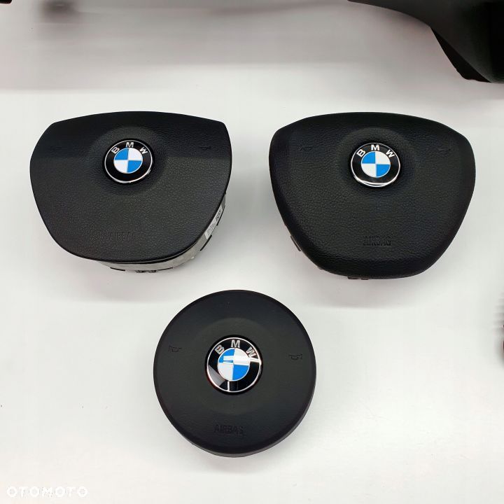 BMW F10 F11 HEAD UP DESKA ROZDZIELCZA KONSOLA KOKPIT PULPIT PODUSZKI AIRBAG AIR BAG NAPINACZE KIT SET - 5
