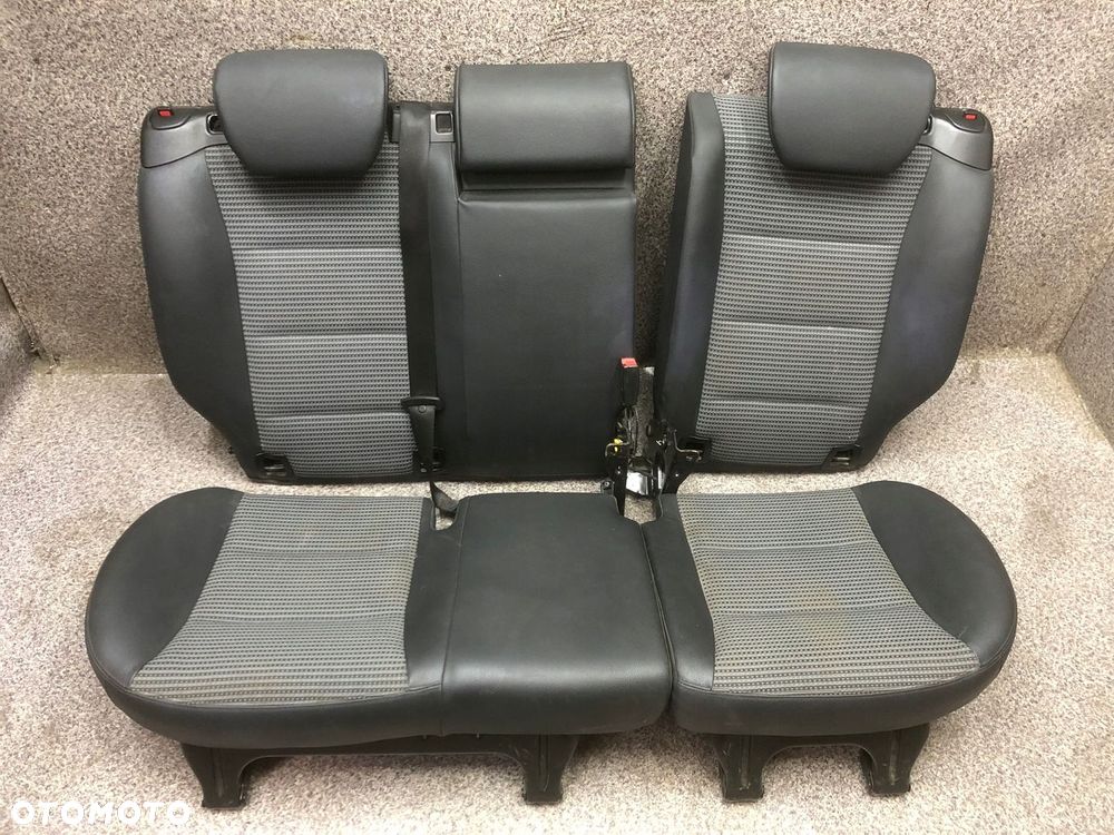 W245 kanapa tyl polskora zamek prawy lewy ISOFIX - 1
