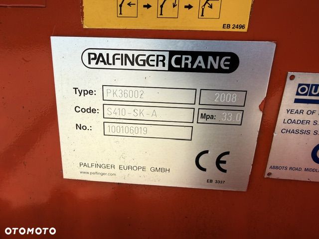 Palfinger HDS Palfinger PK36002 6 wysuwow hydraulicznych sterowanie radiowe - 10