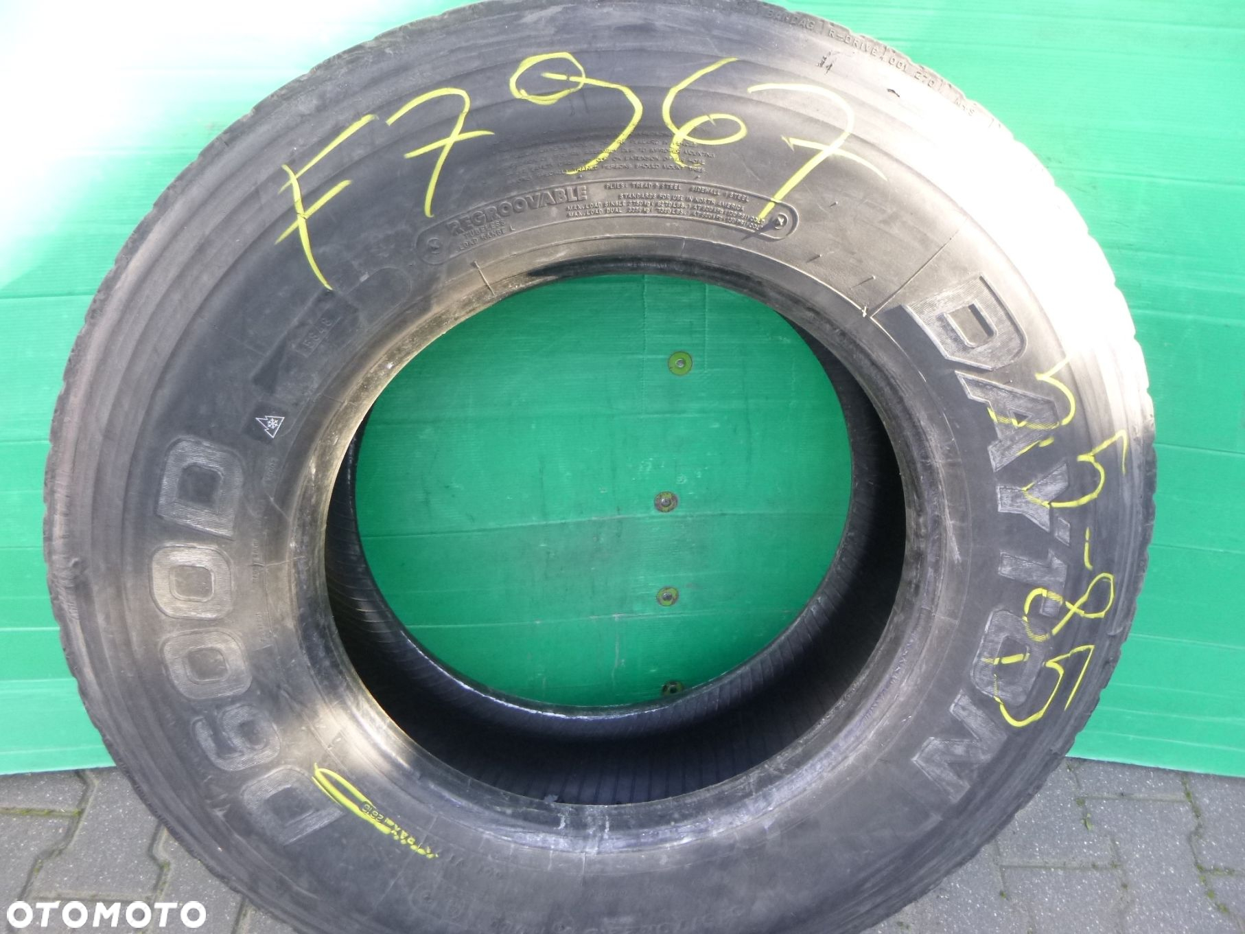 315/70R22,5 Dayton BRIDGESTONE R-DRIVE 001. Opony ciężarowe - 3