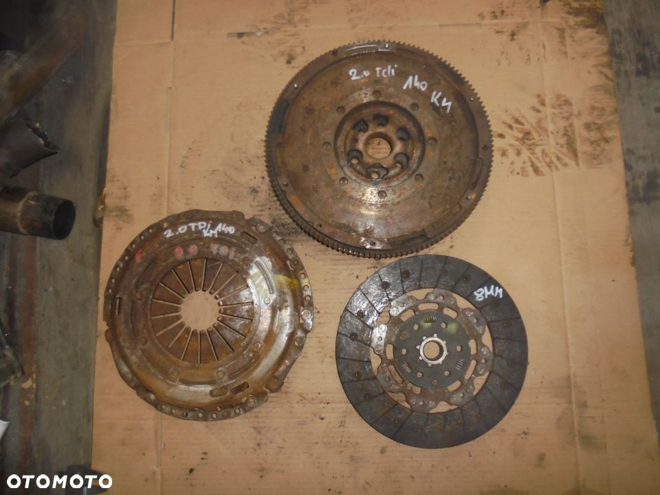 SPRZEGŁO KOŁO DWUMASOWE VW GOLF V PASSAT B6 AUDI A3 8P 2.0 TDI 140KM - 1