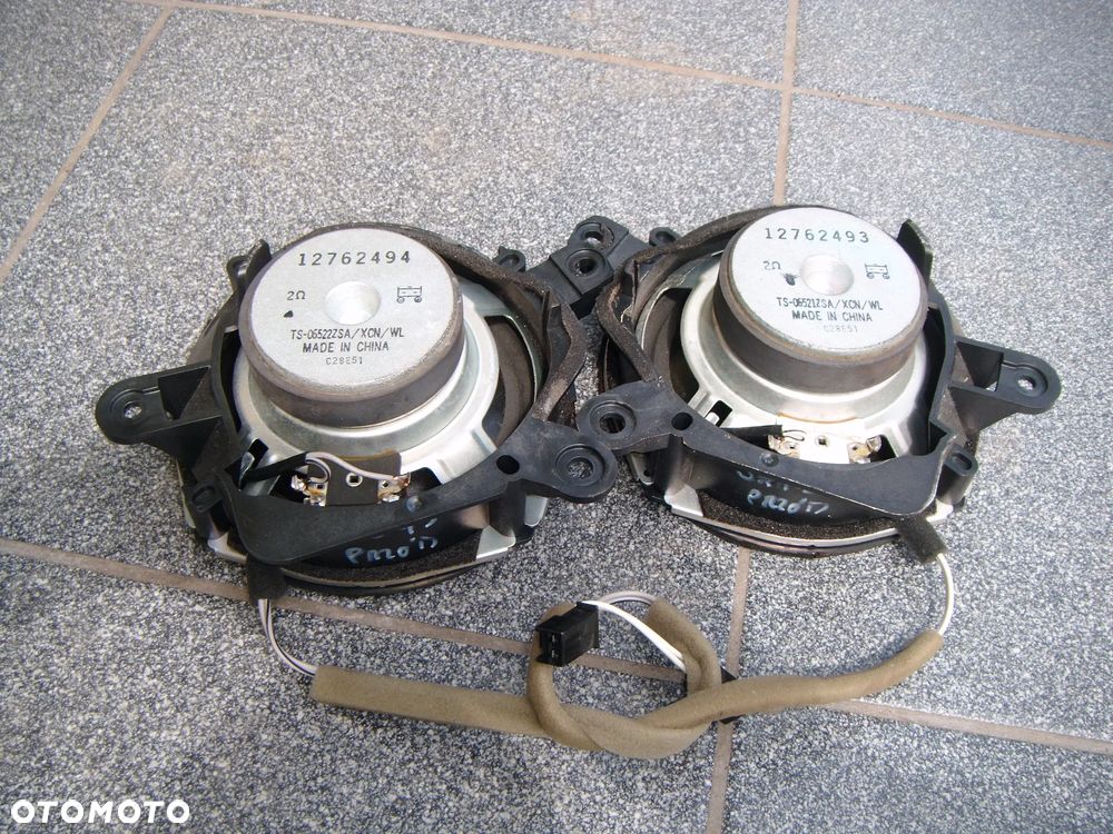 saab 93 06r głośniki w drzwi przód komplet 12762494 - 2