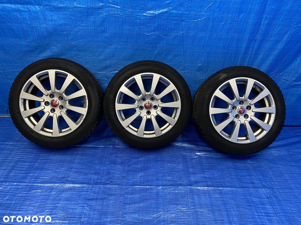 KOŁA KOŁO 17 FELGA ALUMINIOWE ALUSY 17" ET48,5  5X108; 63,4mm KOŁA NA SZTUKI ; OPONY ; JAGUAR XE XF F-PACE I-PACE E-PACE ORYGINAŁ GX73-1007-RB ORYGINAŁ ** - 1