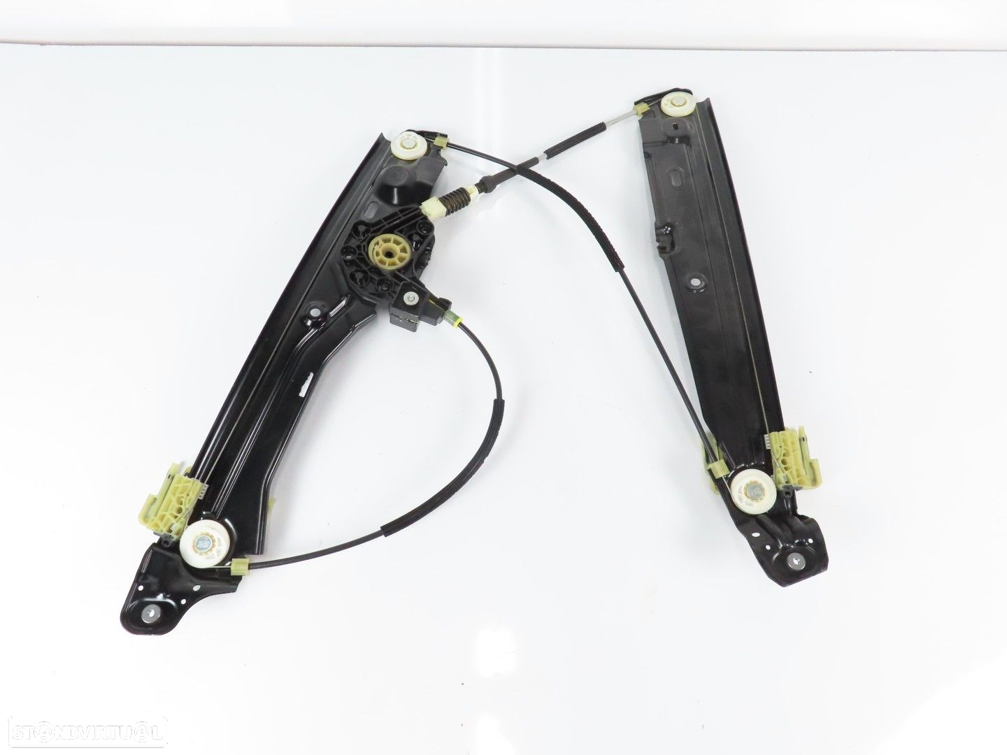 Elevador da Porta Sem Motor Esquerdo/Frente Seminovo/ Original BMW 7 (F01, F02,... - 2