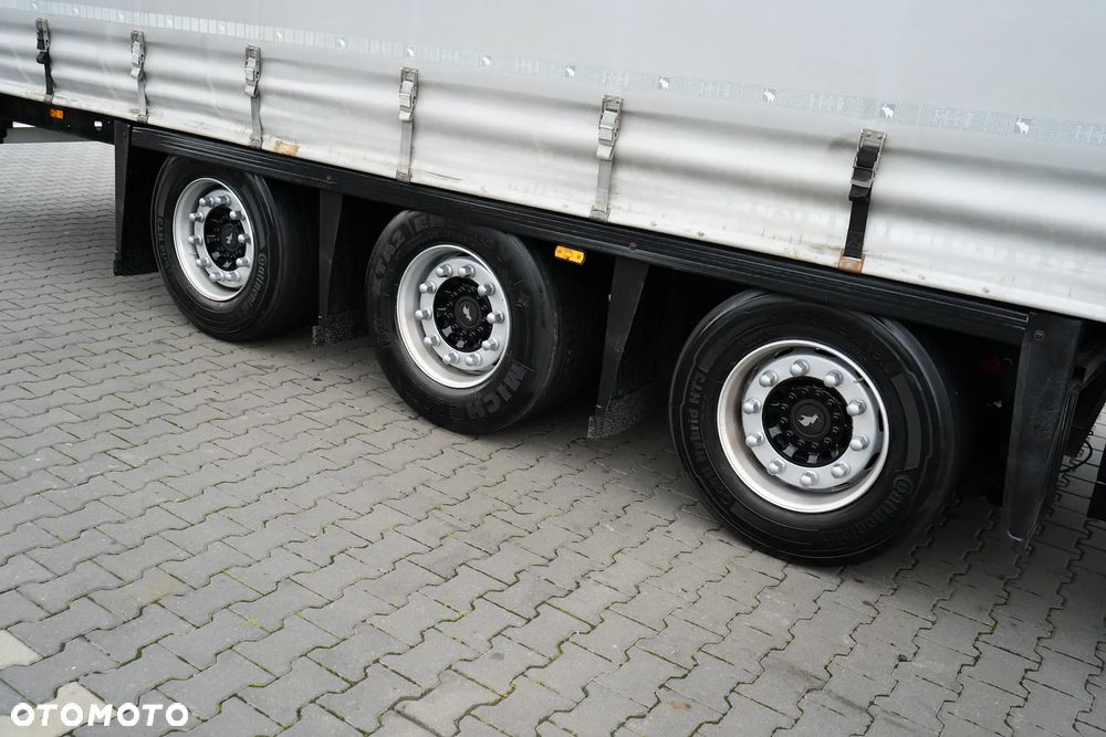 Schmitz Cargobull / FIRANKA / MEGA / MULTI LOCK / XL / OŚ PODNOSZONA - 9