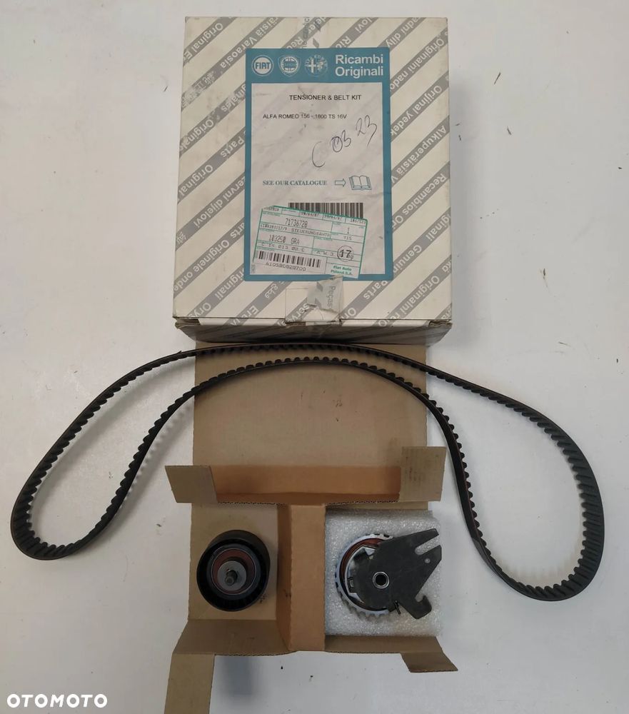 ALFA ROMEO 156 1.8 16V ZESTAW PASKA ROZRZĄDU ROZRZĄD NOWY ORYGINALNY - 2