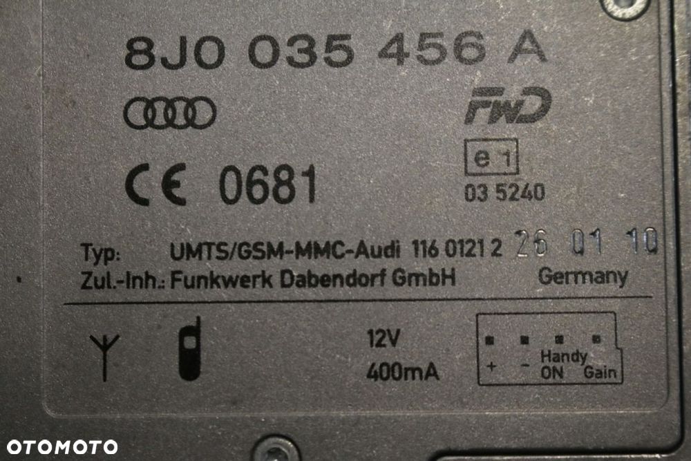wzmacniacz anteny Audi A5 A4 B8 - 4