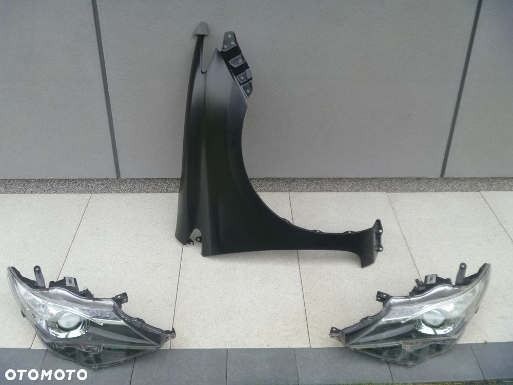 TOYOTA AURIS II ZDERZAK PRZEDNI KRATKI ORYGINAŁ 6 PDC SPRYSKI - 13