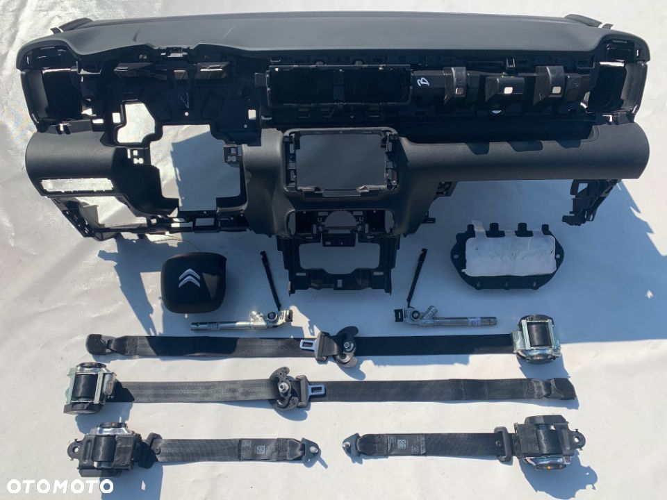 CITROEN C3 AIRCROSS DESKA KONSOLA KOKPIT PULPIT PÓŁKA PARAPET PODUSZKI AIRBAG PASY PAS DOPINACZE !!! - 1