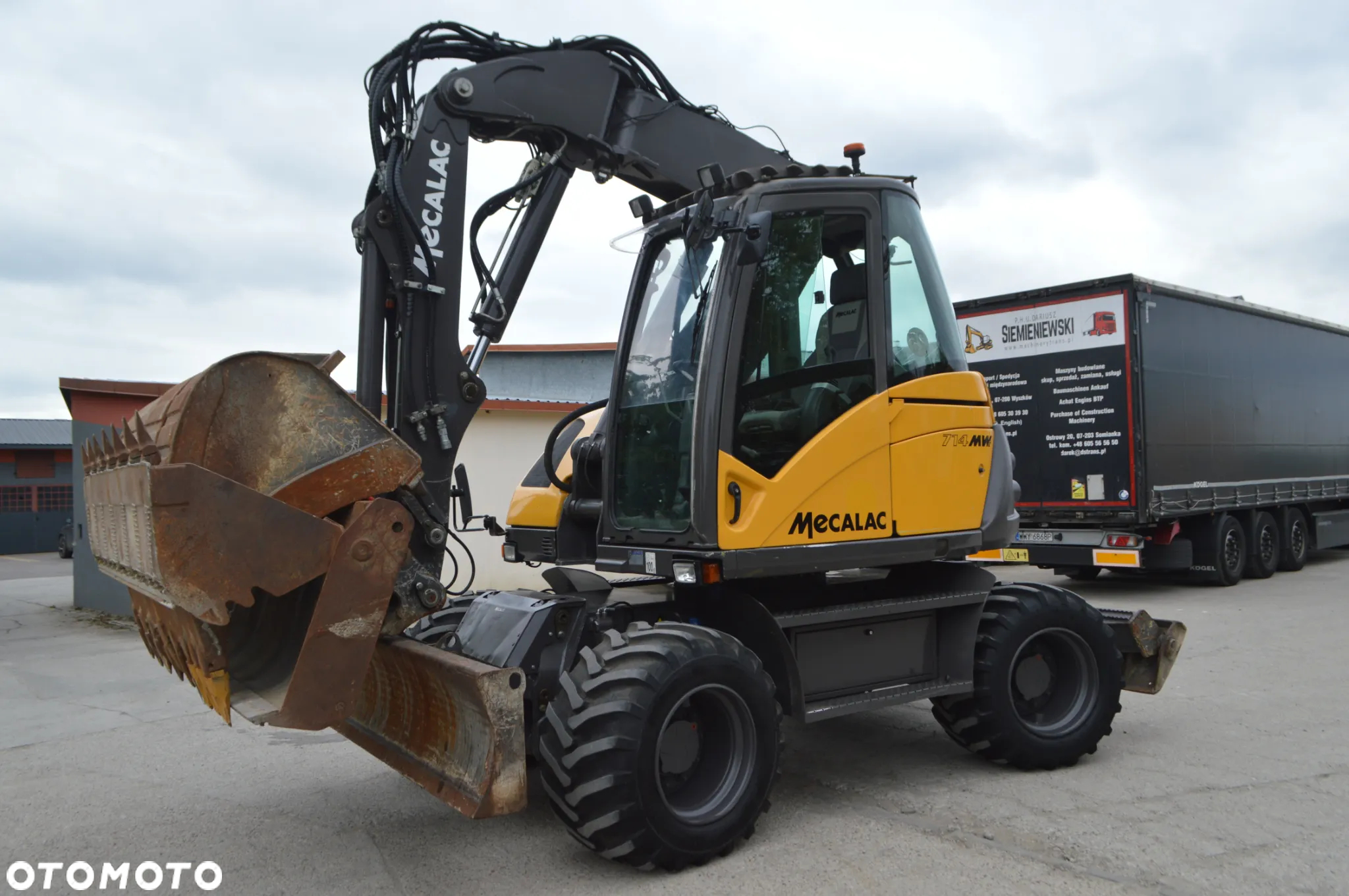 Mecalac MECALAC 714MWE *2012* Komplet łyżek, IDEALNY!!! - 9