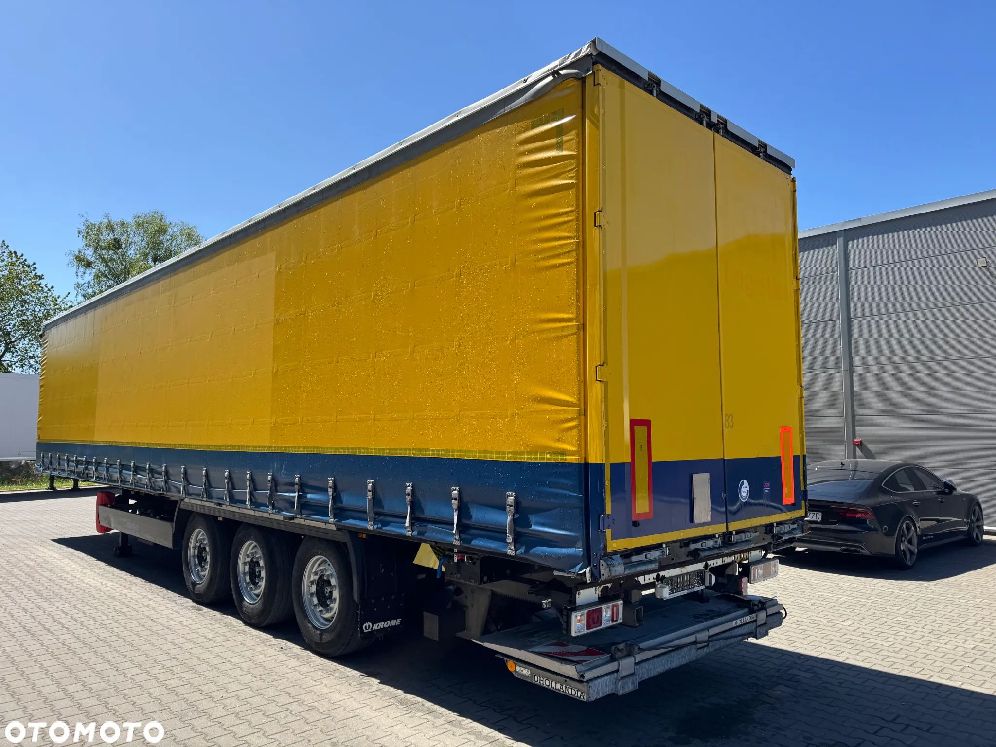 Krone SD Firanka Certyfikat XL, Winda DHOLLANDIA 2.0T - 1