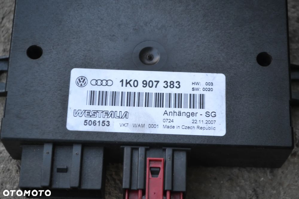 VW PASSAT B6 HAK HOLOWNICZY WESTFALIA WYPINANY 3C0092155 KULA 3C0803882A WIĄZKA MODUŁ 1K0907383 POMORSKIE - 8