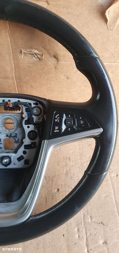Kierownica multifunkcyjna multifunkcja skórzana skóra Opel Insignia A 13316547 - 5