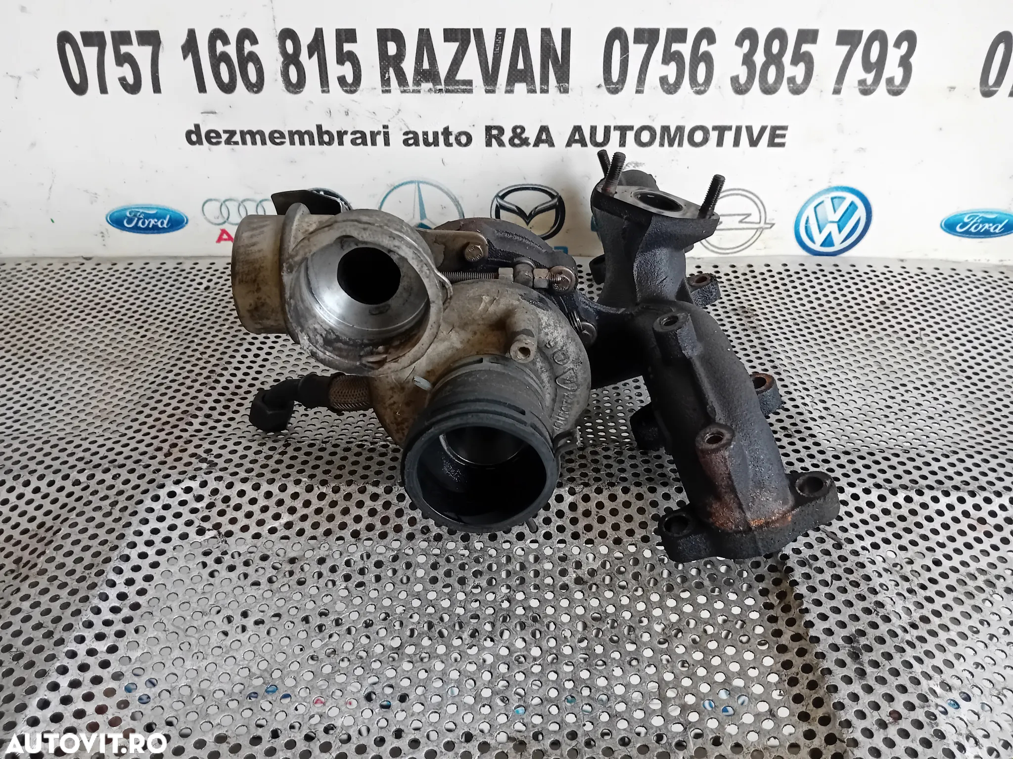 Turbo Turbina Vw Seat Skoda 1.9 Tdi 2005-2010 105 Cai Cod 038253014G Passat GolF Leon Touran - 4