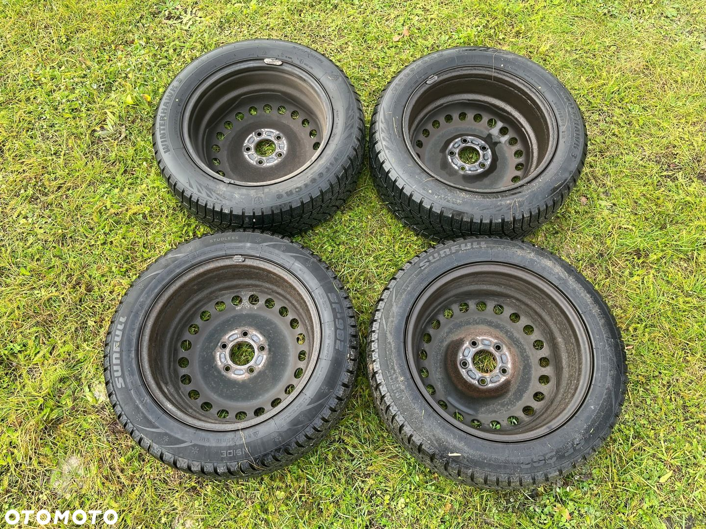 Felgi stalowe Ford 16" Opony zimowe Komplet 4 sztuki - 2