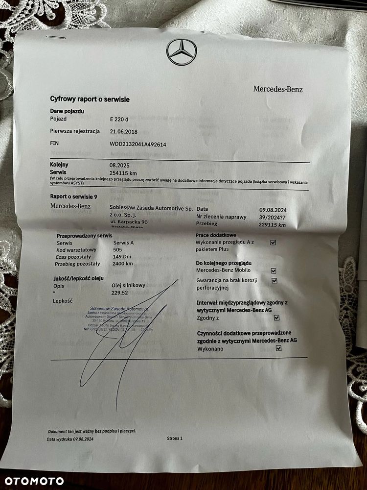 Mercedes-Benz Klasa E 220 d T 9G-TRONIC - 15