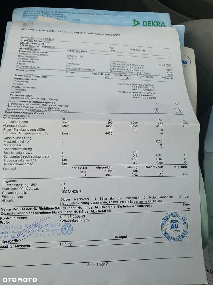 Volkswagen Caddy 1.9 DSG Life Family (7-Si.) - 23