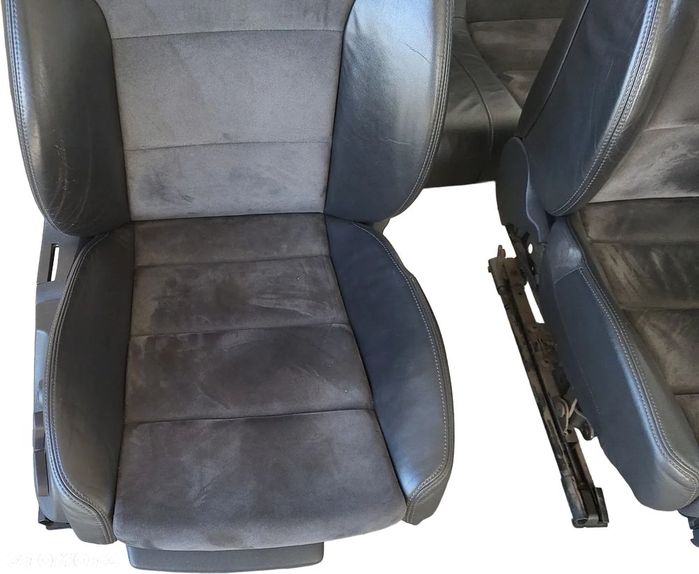 AUDI A6 C6 LIFT FOTELE PRZÓD KANAPA ALKANTARA BOCZKI PAMIEĆ ELEKTRYCZNE - 6