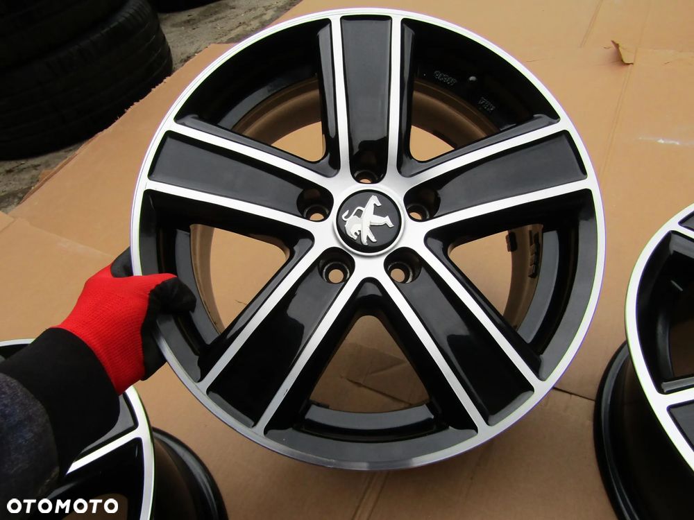 4x Felgi Aluminiowe 16 Citroen Jumpy IV Berlingo III C4 II Picasso Peugeot Expert Partner III Rifter 407 308 508 Toyota Proace 7 j 5x108 ET37 WZMACNIANE - 22