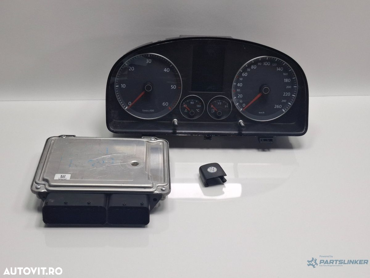 Kit  de pornire VOLKSWAGEN TOURAN 1T1, 1T2 2003 - 2010 TDI BMM BOSCH 0281014073 03G906021PD , 1T0920874A - 2