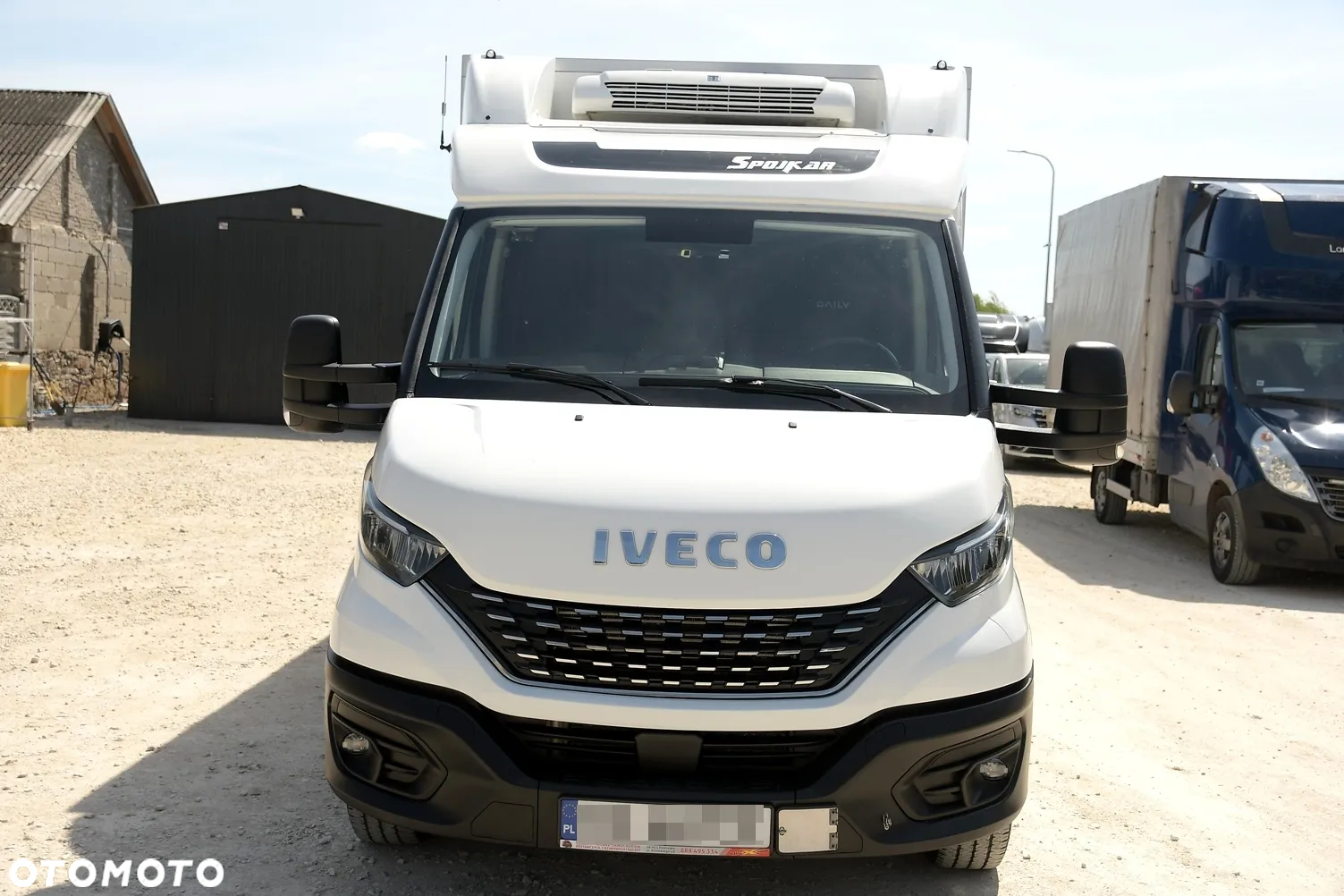 Iveco DAILY 35-180 HiMATIC Mroźnia +25/-25 * 7 PALET * THERMO KING V300 MAX * Salon PL - 12