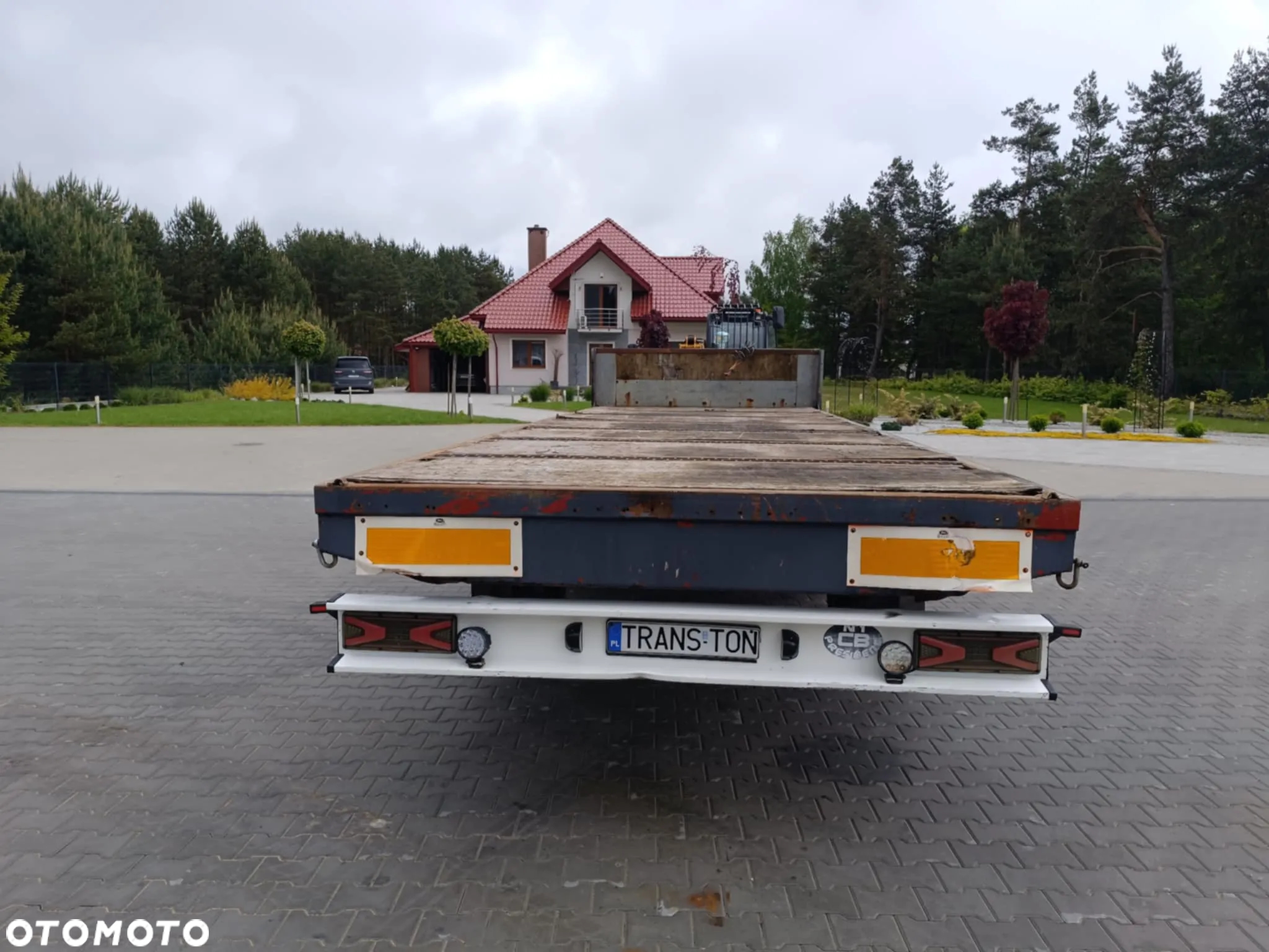 Schmitz Cargobull tandem 2 osie 2007 rok BPW dolny zaczep 6,9 dł platforma - 5