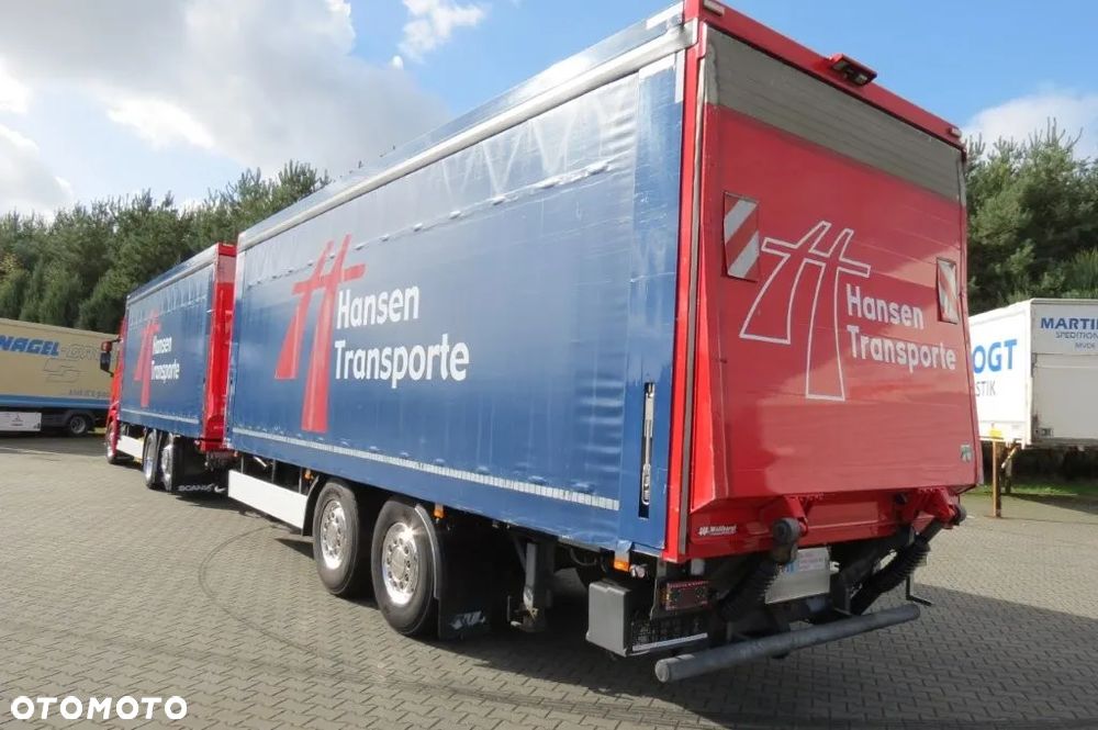 Scania ZESTAW SCANIA R500 ACC PLANDEKA FIRANA WINDA VOLL WYPOSAŻENIE OŚ  SKRĘTNA KLIMA POSTOJOWA TUV DO 04/26 SPROWADZONA Z DE - 3