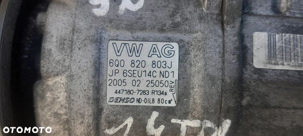 VOLKSWAGEN POLO 9N IBIZA 6L 1.4 TDI KOMPRESOR KLIMATYZACJI - 2