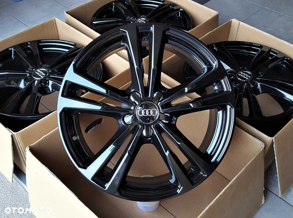 Alufelgi 18 5x112 Audi A3 8P 8V A4 B6 B7 A6 C5 C6 Q2 Q3 8V0 Czarne 47#