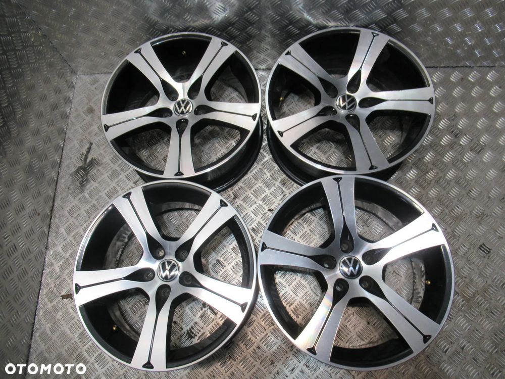 Felgi Vw Golf Passat Caddy Tiguan T-Roc Touran Jetta 7,5Jx17 et35 5x112 - 1