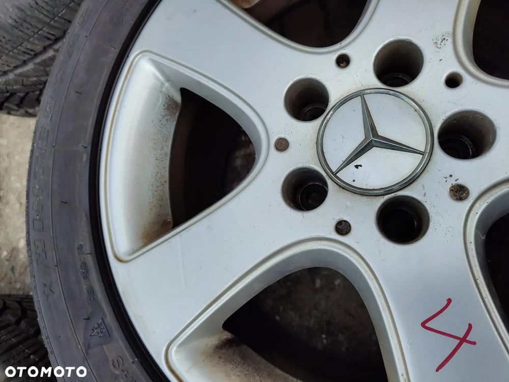 MERCEDES W211 VITO FELGI Aluminiowe Koła ZIMA 5X112 +opony zimowe 6-7mm - 27