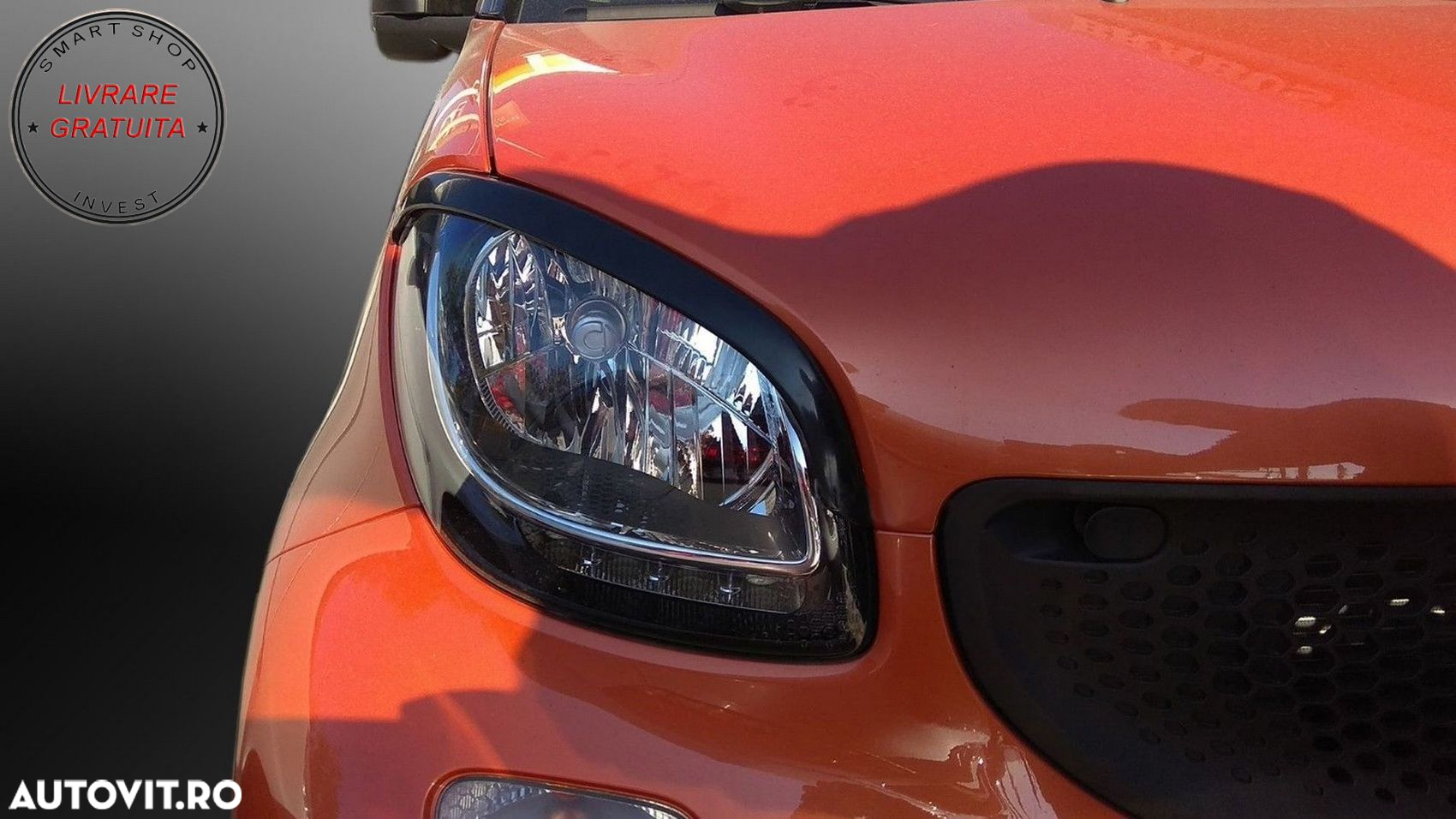 Pleoape Faruri SMART ForTwo C453 A453 ForFour W453 (2014-Up)- livrare gratuita - 7