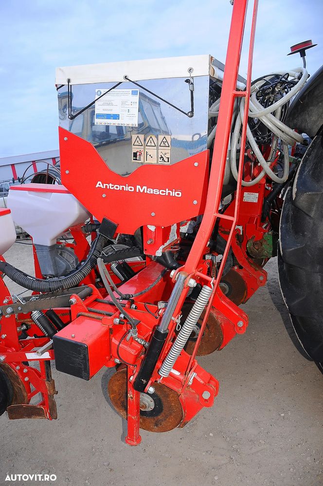 Maschio Mascar Semanatoare 6 secții cu fertilizare azot solid și azot lichid - 5
