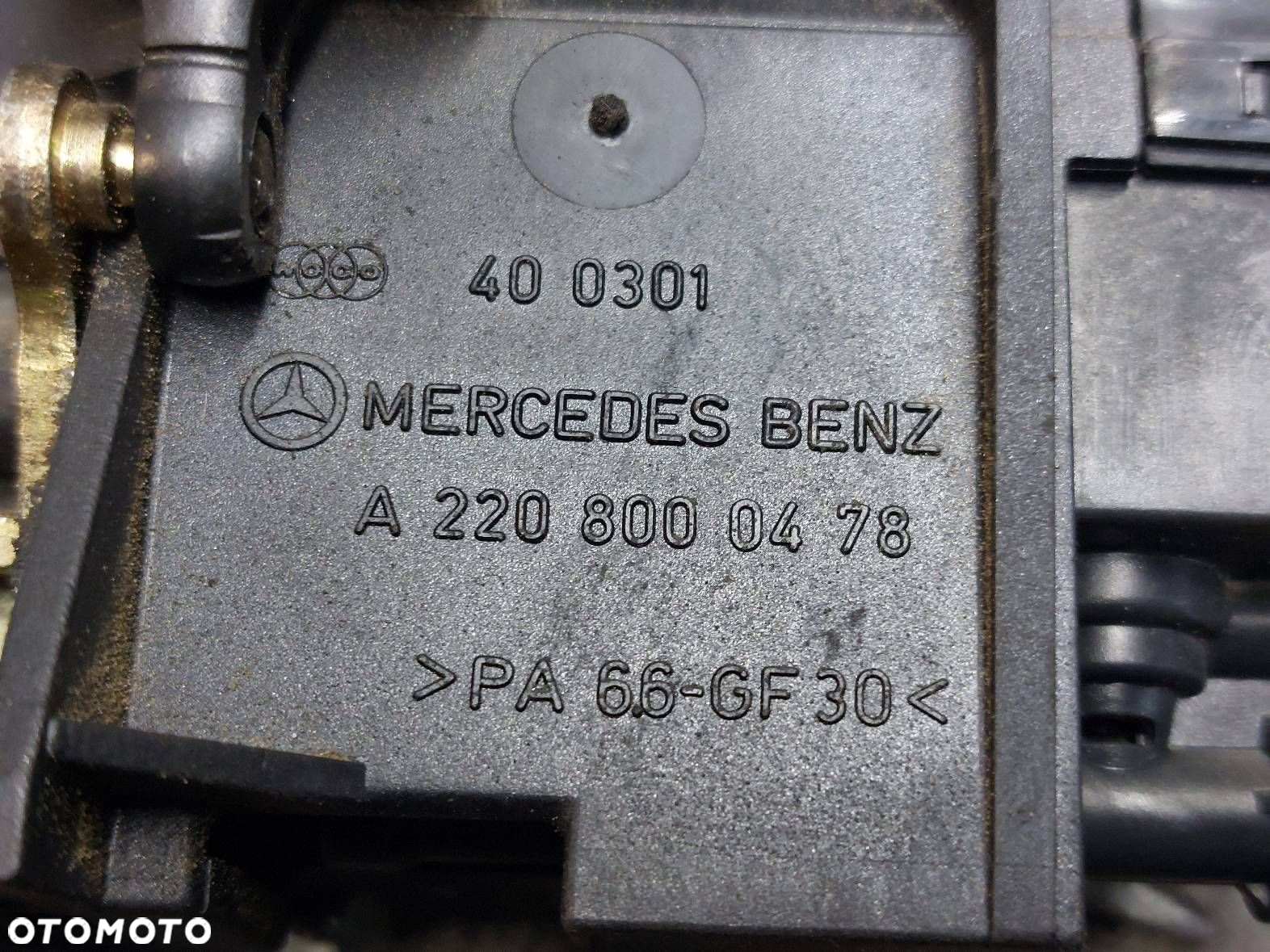 ZAMEK KLAPY BAGAŻNIKA + KLAMKA MERCEDES W220 2208000478 2208000575 - 3
