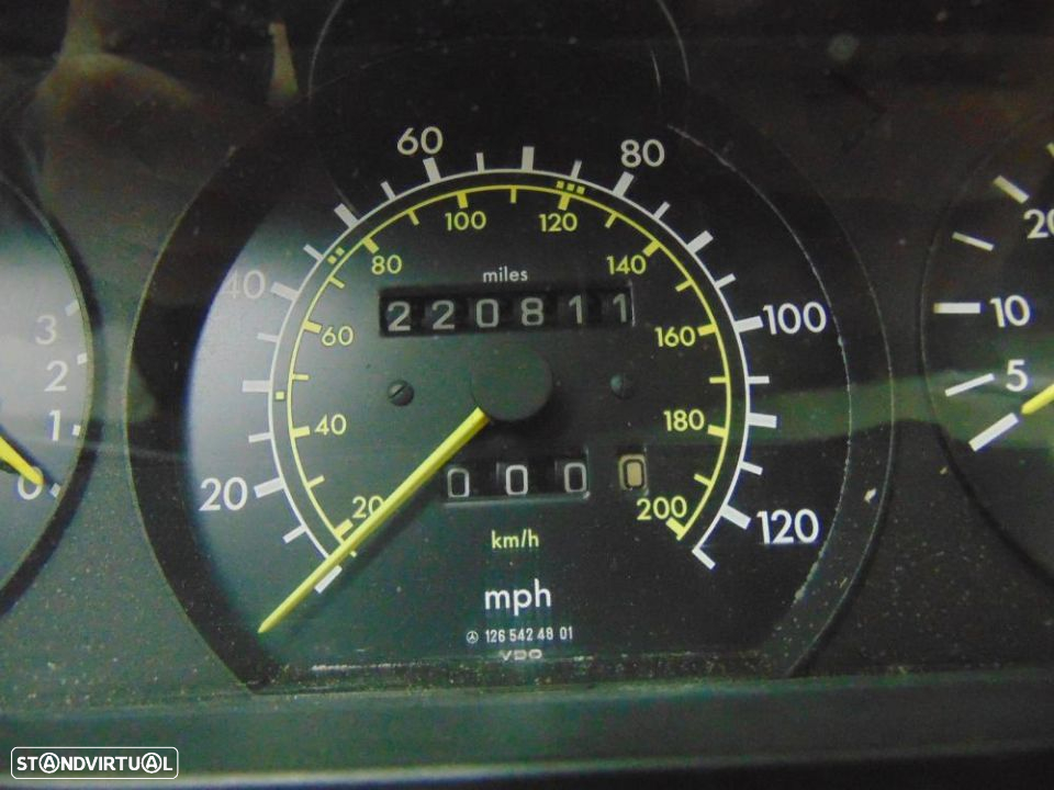 Mercedes W126 conta-km's - 3