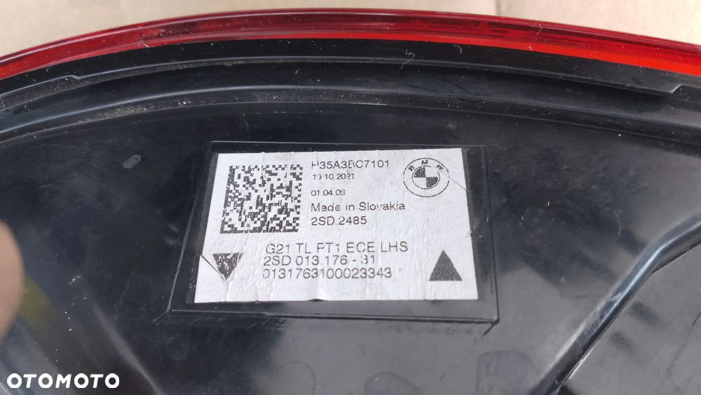 BMW 3 G21 KOMBI IDEALNA LAMPA TYLNA PRAWA LEWA CENA ZA SZT - 10