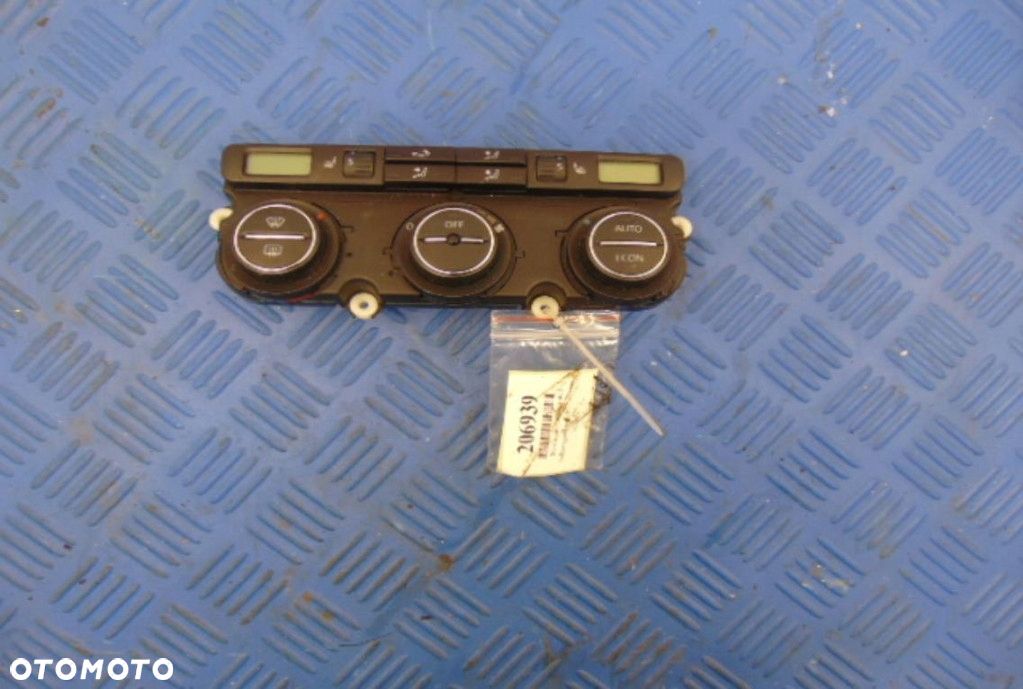 VOLKSWAGEN PASSAT B6 PANEL STEROWANIA NAGRZEWNICY - 1