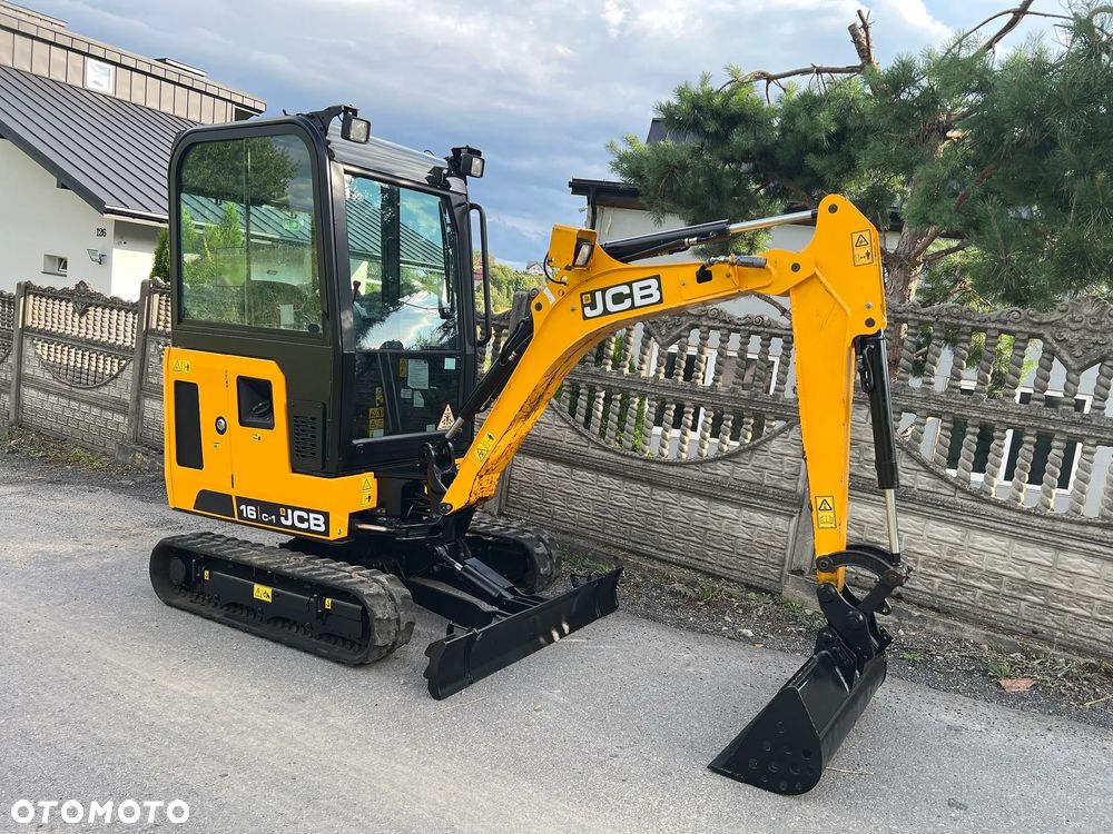 JCB 16c-1 | Minikoparka JCB 16 C-1 | 2 Tony | Rozsuwane Gąsienice | JAK NOWA | Mini Koparka | 16c1 | - 2