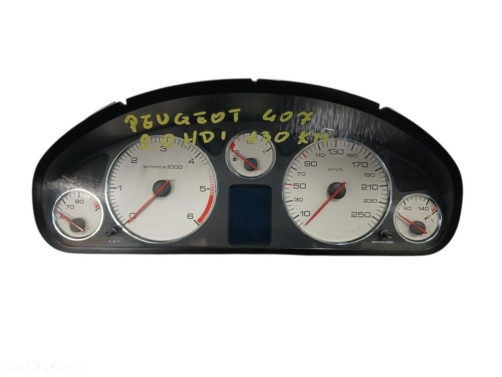LICZNIK PEUGEOT 407 2.0 HDI 9664690380 407 2.0 HDI - 1