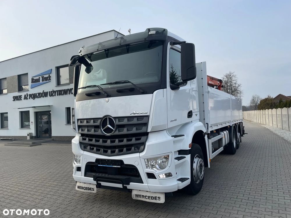Mercedes-Benz Arocs 2545, HDS ATLAS 186.3 - PILOT - 1