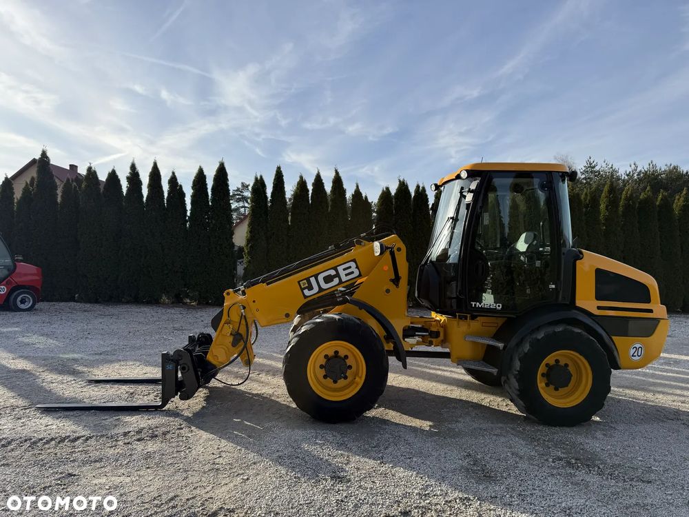JCB TM 220 AGRI TELESKOP / 2016 ROK / TELESKOP / MAŁE GABARYTY / PIĘKNA / ZADBANA / SPROWADZONA Z NIEMIEC / PIĘKNIE UTRZYMANA / ORYGINAŁ / 180 300 310 320 330 Schaffer - 8
