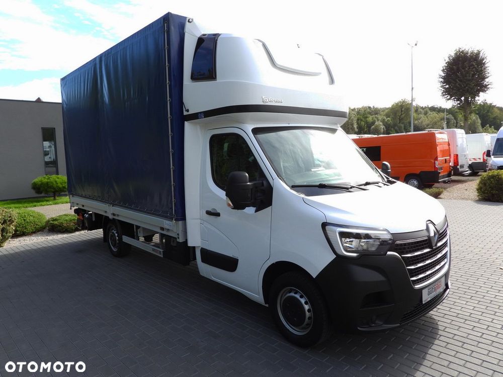 Renault MASTER PLANDEKA WINDA 9 PALET WEBASTO TEMPOMAT LEDY PNEUMATYKA KLIMATYZACJA  165KM - 5