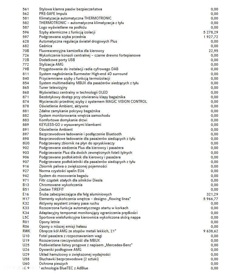 Mercedes-Benz Klasa S 400 d 4-Matic L AMG Line 9G-TRONIC - 39