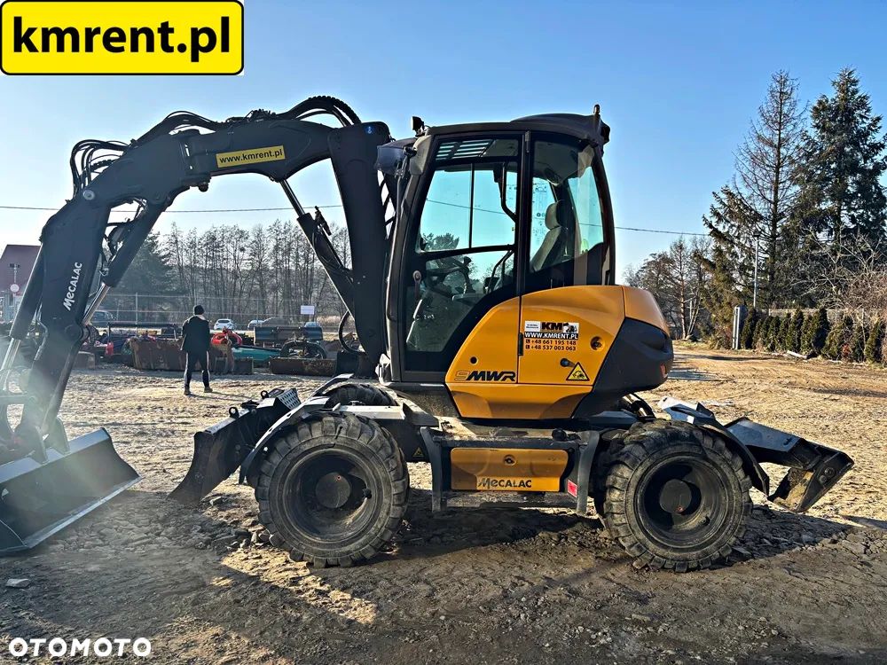 Mecalac 9 MWR KOPARKA KOŁOWA 2019R. | MECALAC 11 KOMATSU PW 98 TEREREX TW 95 110 WACKER NEUSON 100 YANMAR - 15