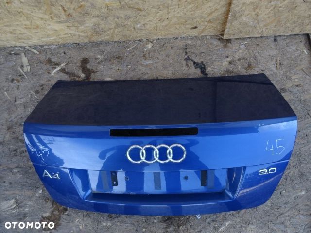 KLAPA TYŁ TYLNA AUDI A4 B6 CABRIO 02-06 NR45 - 2